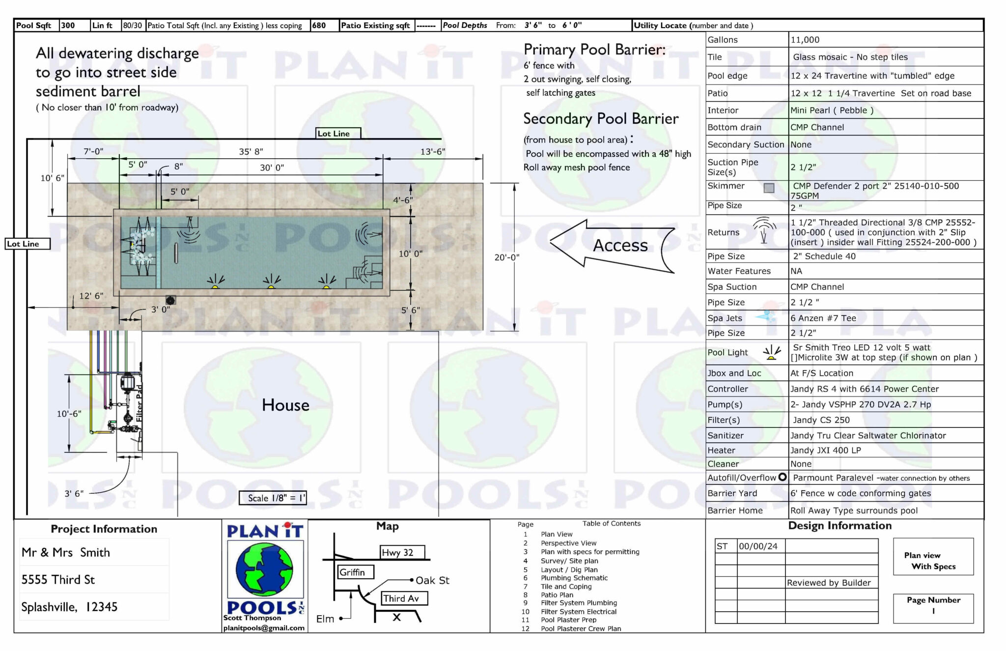 Pool Construction Plans - Plan It Pools