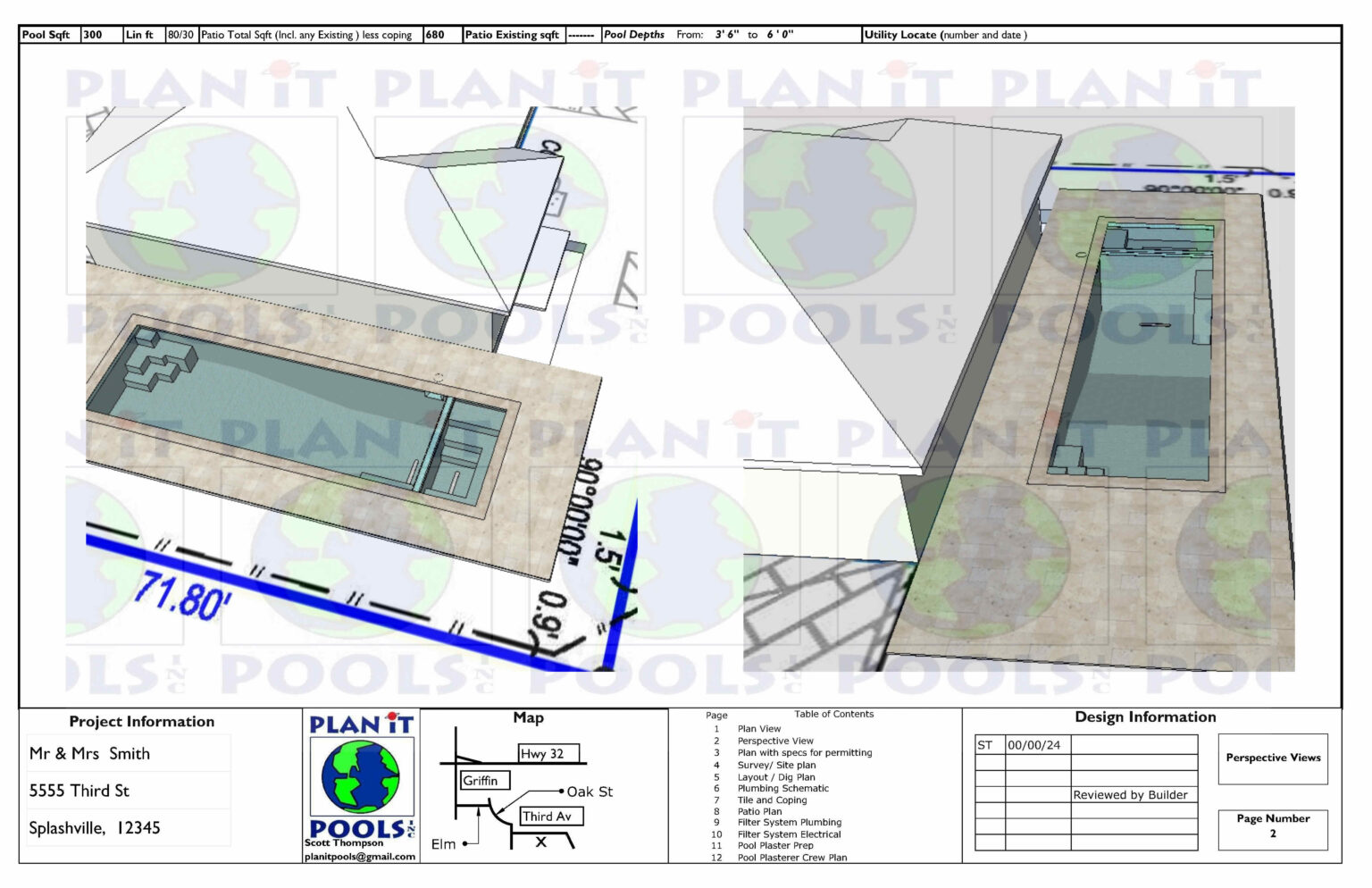 Pool Construction Plans - Plan It Pools